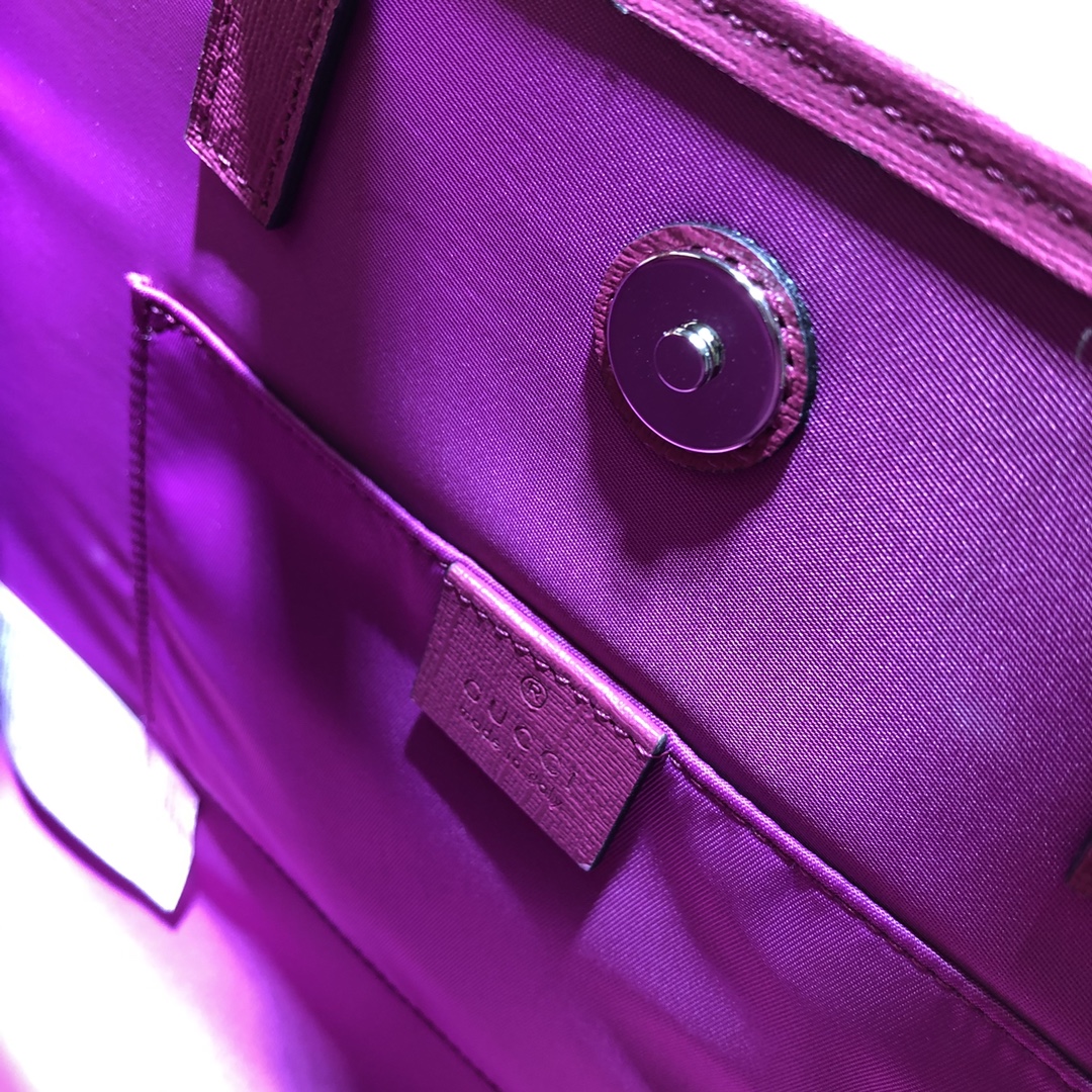 GUCCI古驰朋克印花托特包605614