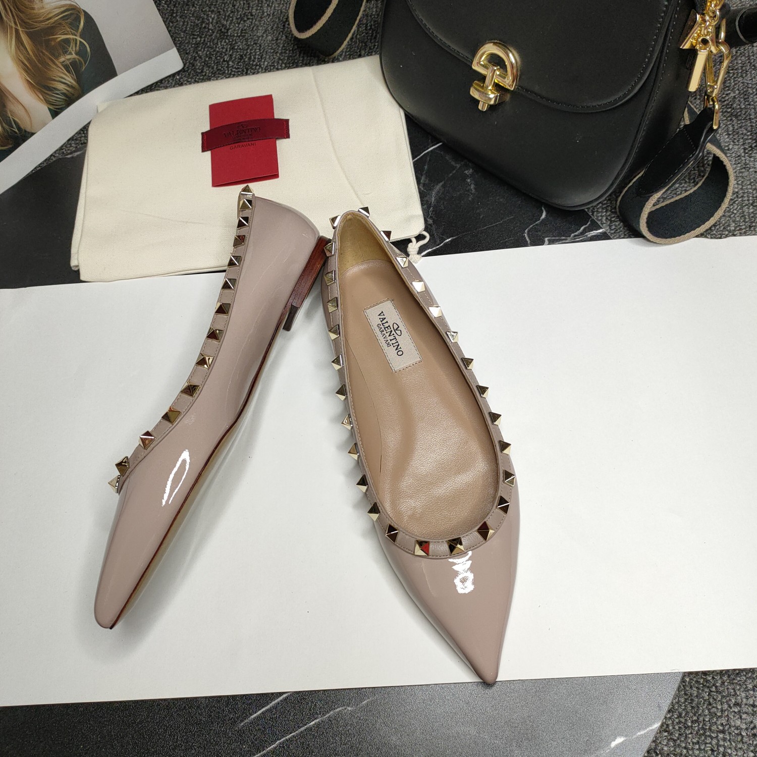 Fashionable High-End Flat Shoes by Valentin and Warren, Sizes 34-42, Elegant Colors - 图片 2