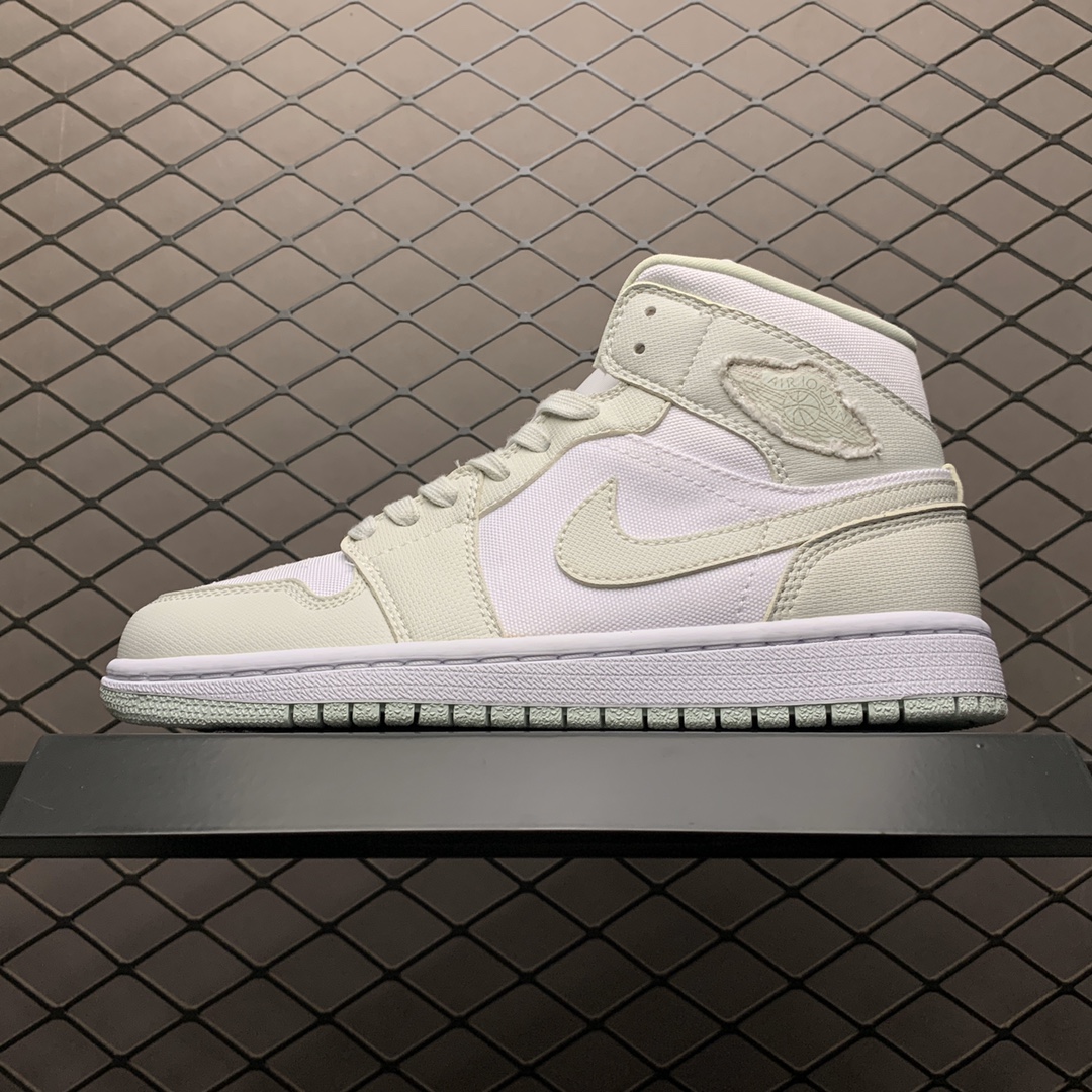 270 Air Jordan 1 Mid AJ1乔1中帮文化篮球鞋 CV5280-103