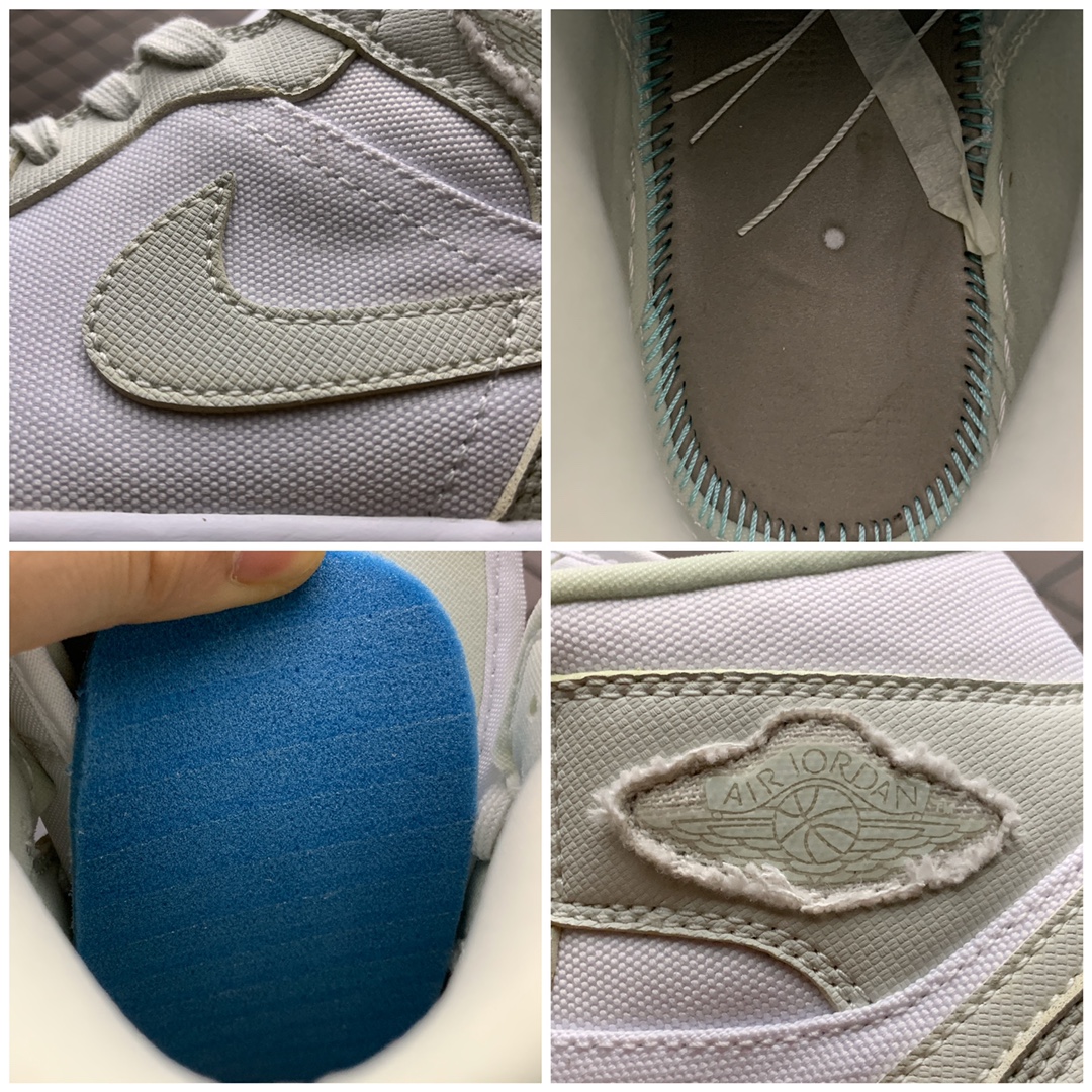 270 Air Jordan 1 Mid AJ1乔1中帮文化篮球鞋 CV5280-103