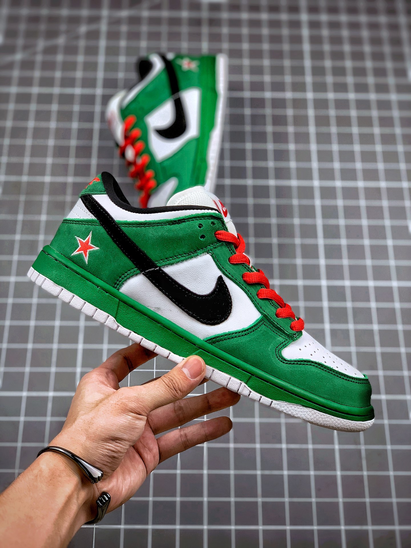 250 NK Dunk SB ”Heineken” 经典鞋王“喜力”