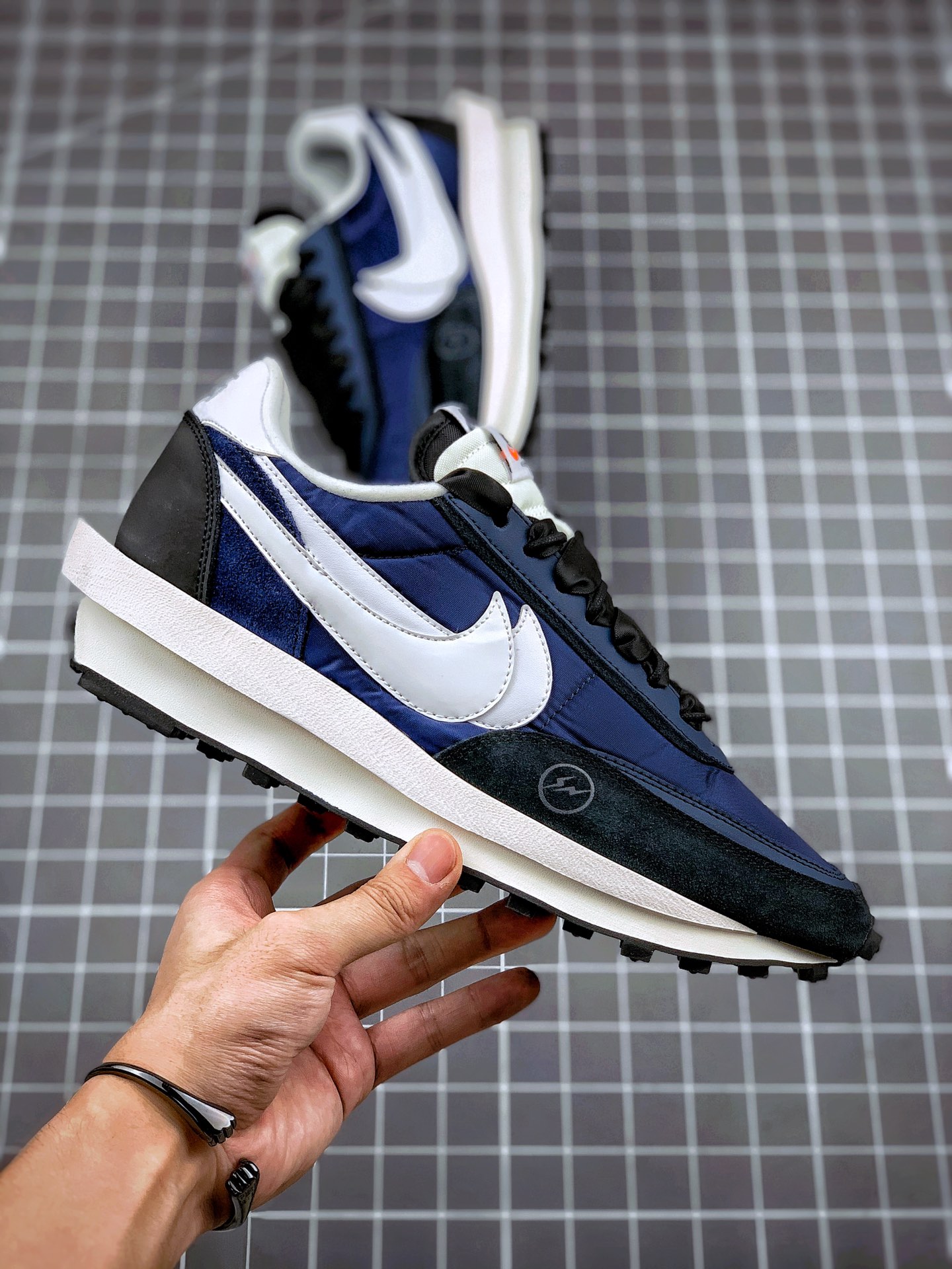 200 Fragment Design x sacai x NK LDV Waffle  三方重磅联名