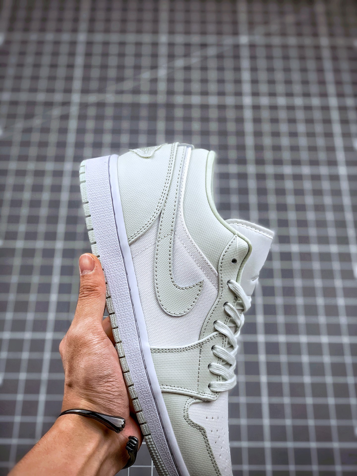 200  Air Jordan 1 Low 帆布草绿 公司原鞋购回重新打版开模
