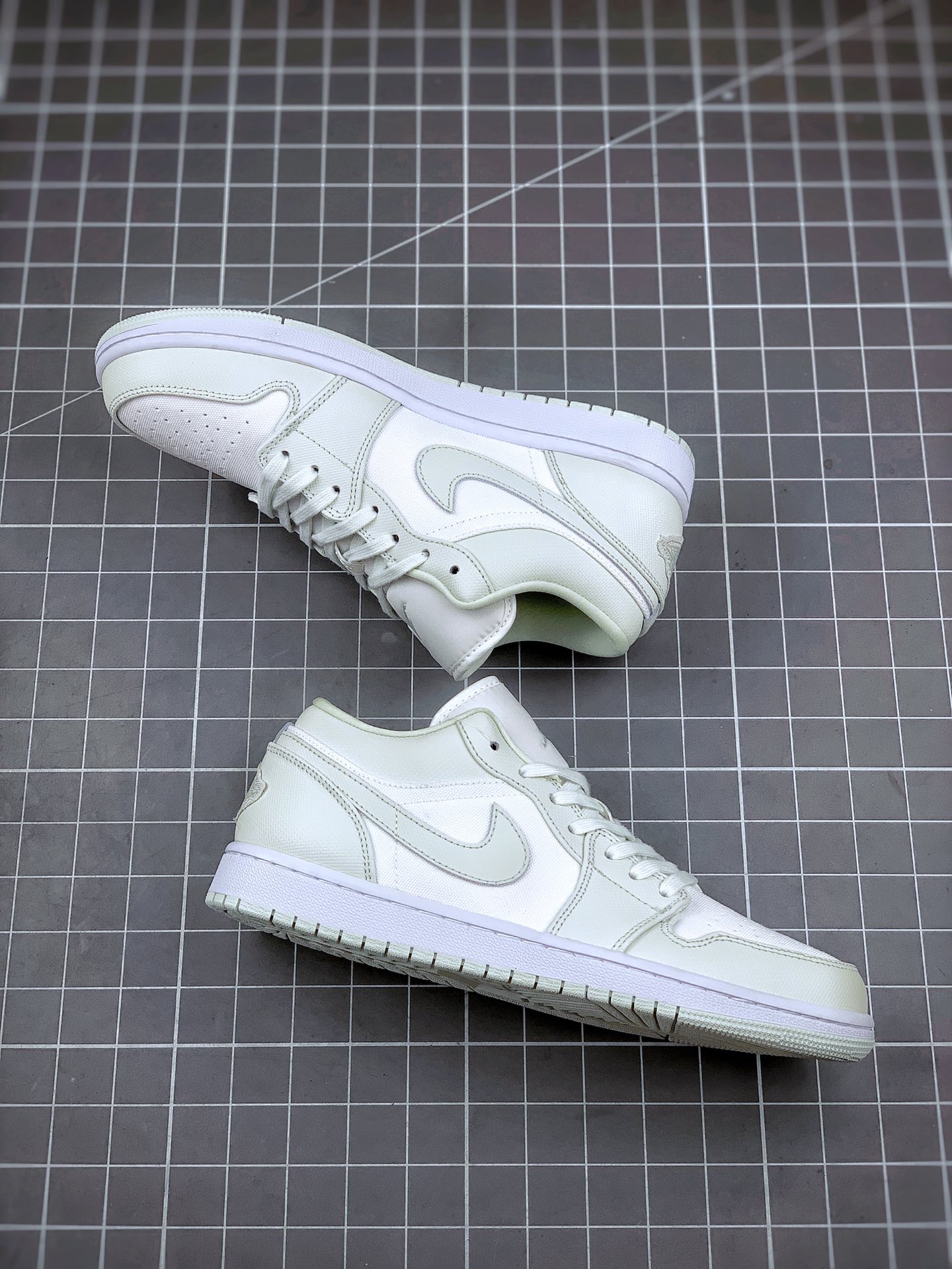 200  Air Jordan 1 Low 帆布草绿 公司原鞋购回重新打版开模