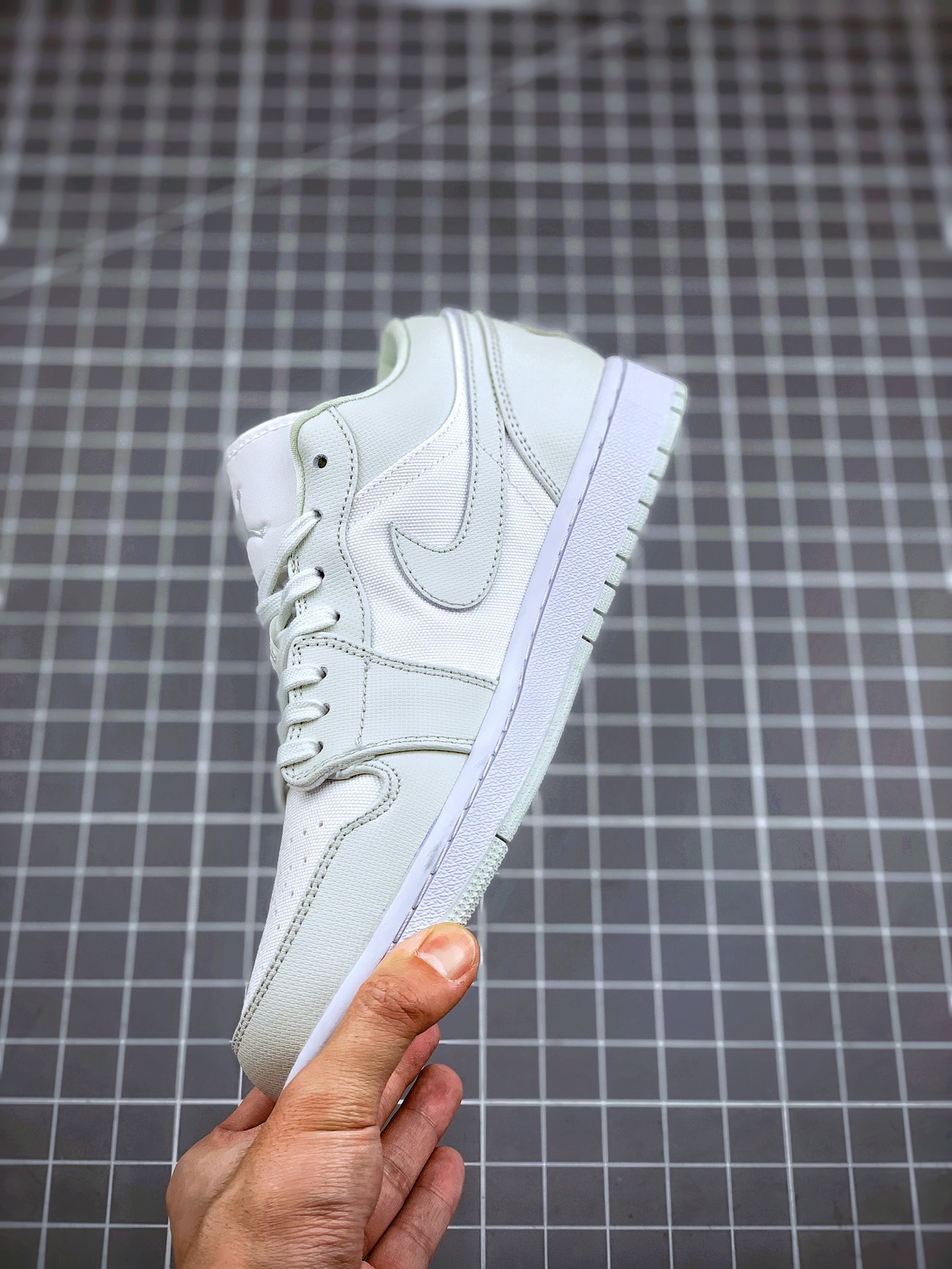 200  Air Jordan 1 Low 帆布草绿 公司原鞋购回重新打版开模