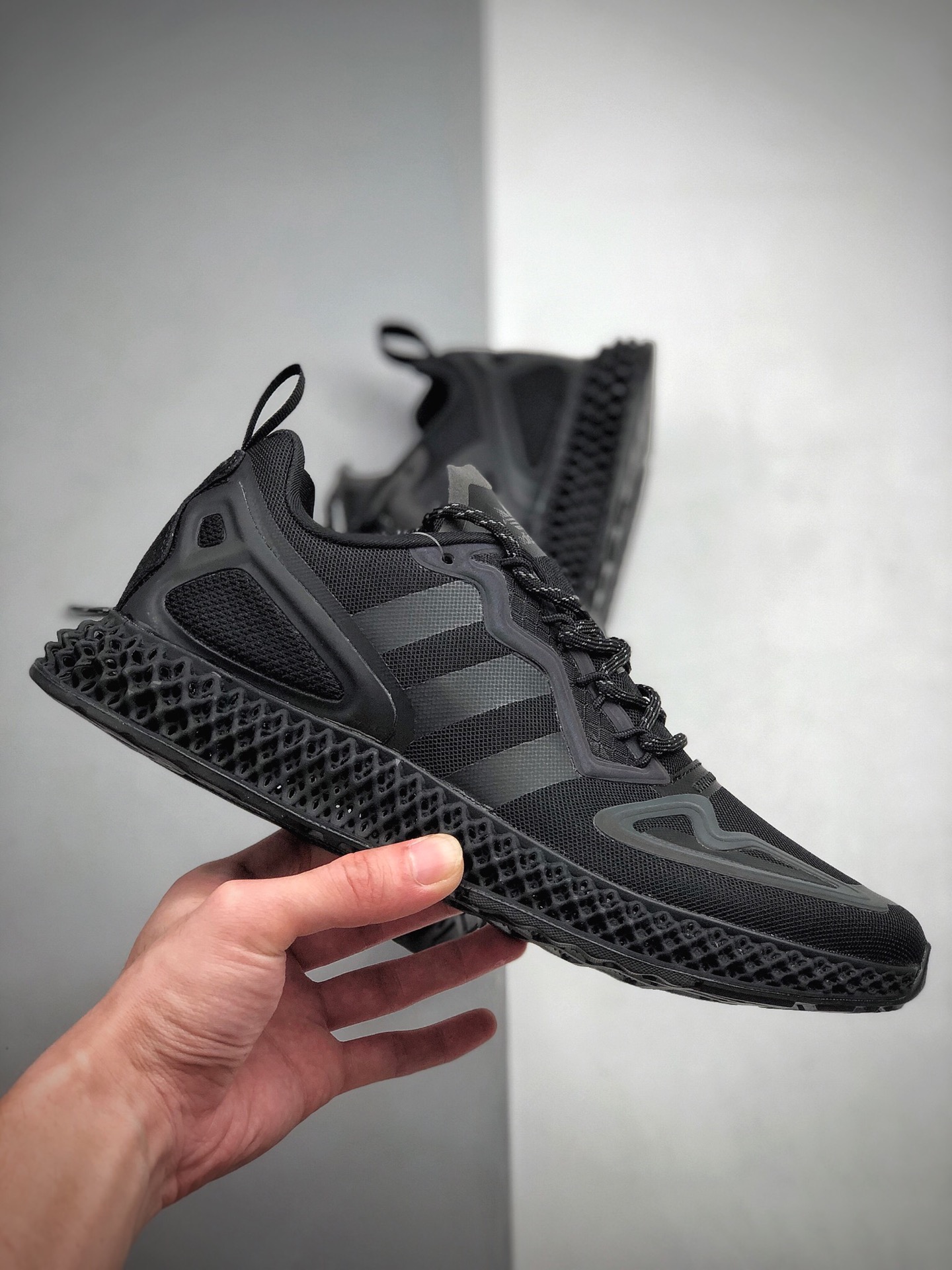 290 Adidas 阿迪达斯 ZX 2K 4D打印 科技高端跑步鞋  货号：FV9029