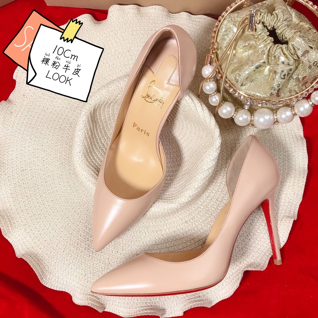 NO:336195,High-end customization, a classic series!  H10Cm, size 35-42. genuine leather sole. Customized model, no return or exchange,-001 nude pink cowhide Standard European code No:-001 Color:nude Material:cowhide Lining:goat leather Heel height:10Cm Sole:leather sole Size:EUR 35-42 (US 4-11):,,christian louboutin,cowhide,Leather soles19860909高端订制 一精典款系列！ H10Cm,尺码35-42码.真皮大底.订制款,不退不换,-001裸粉色牛皮 标准欧码 No:-001 Color:nude Material:cowhide Lining:goat leather Heel heigh:10Cm Sole:leather sole Size:EUR 35－42（US 4一11) :,,christian louboutin,cowhide,Leather soles,Women's Shoes