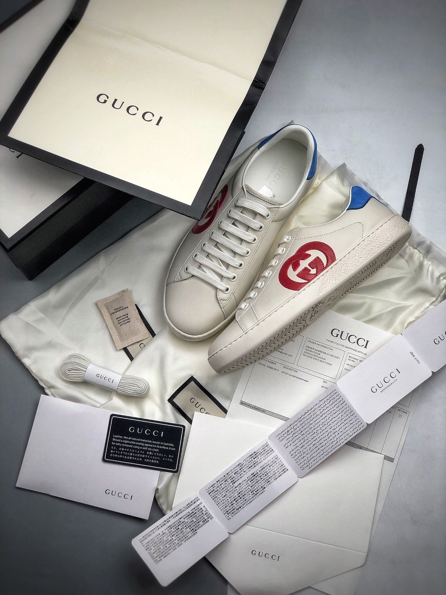 390   Gucci小蜜蜂 官方经典款 原鞋生产工艺