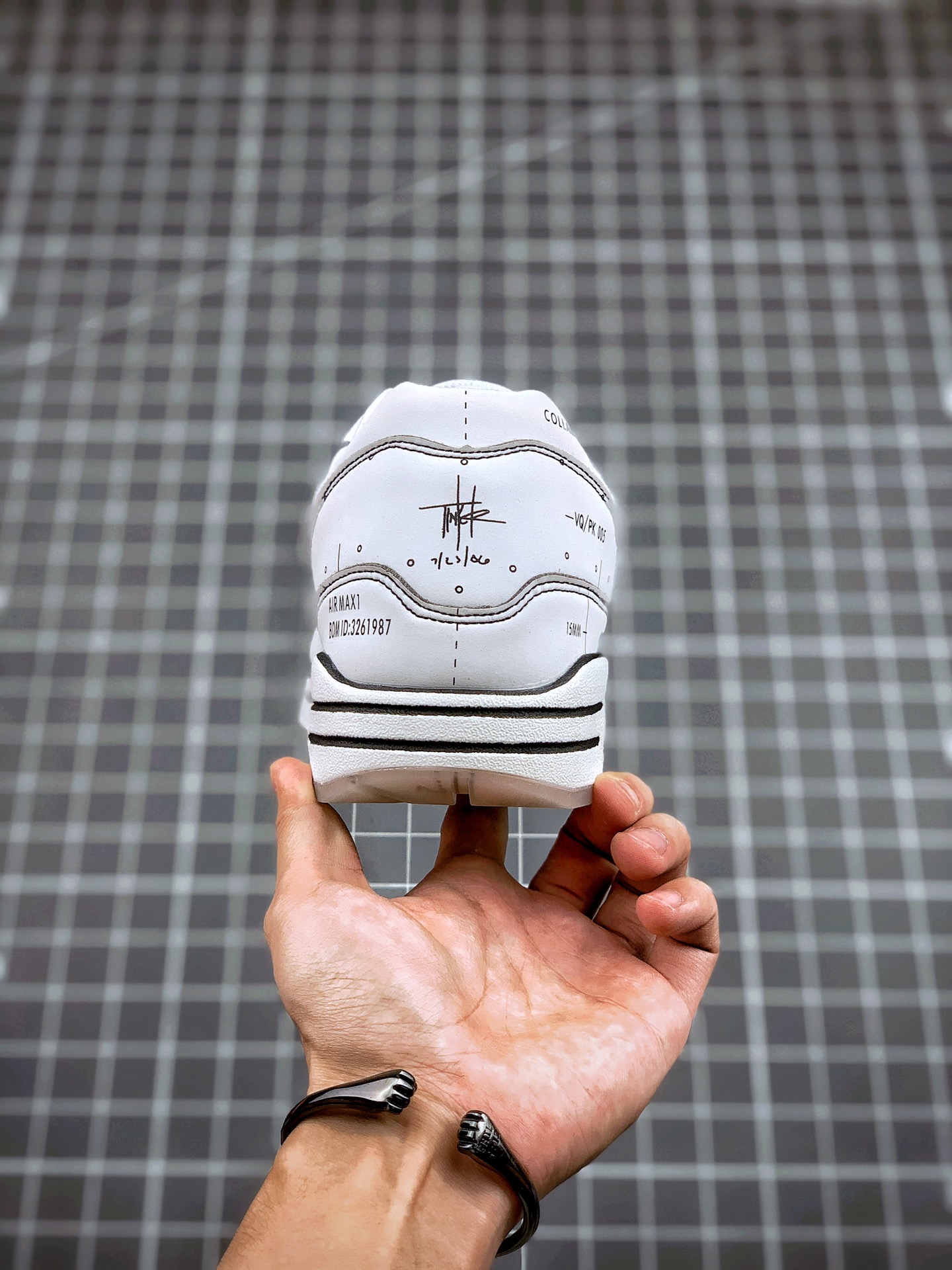 200 Air Max 1 Sketch To Shelf “Schematic”黑白线条 CJ4286-100