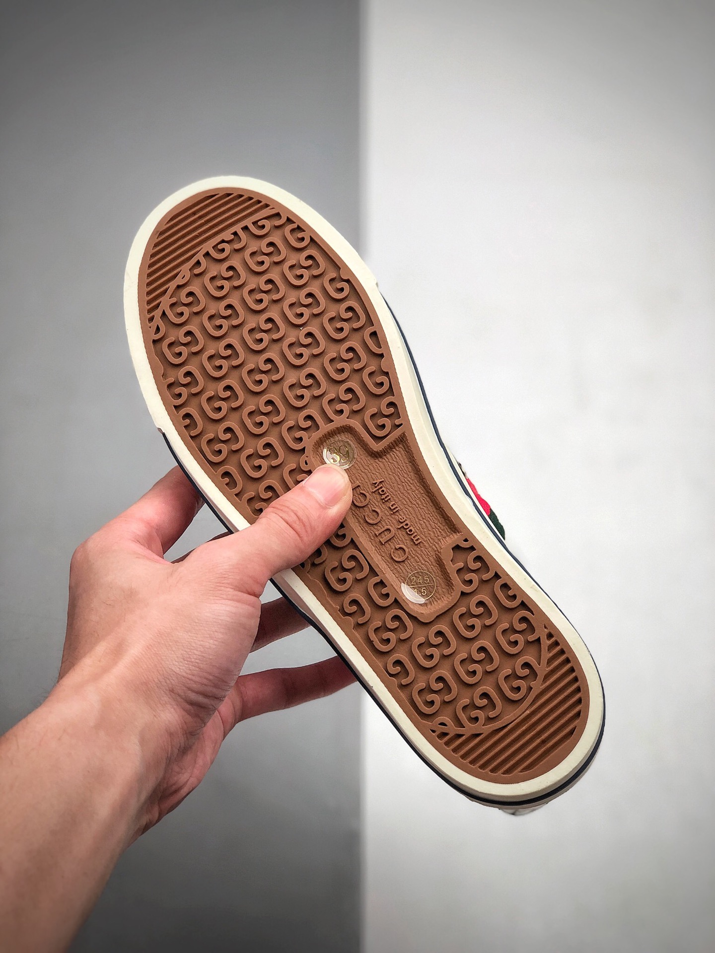430 GUCCI Tennis 1977 Print Sneaker  充正版本