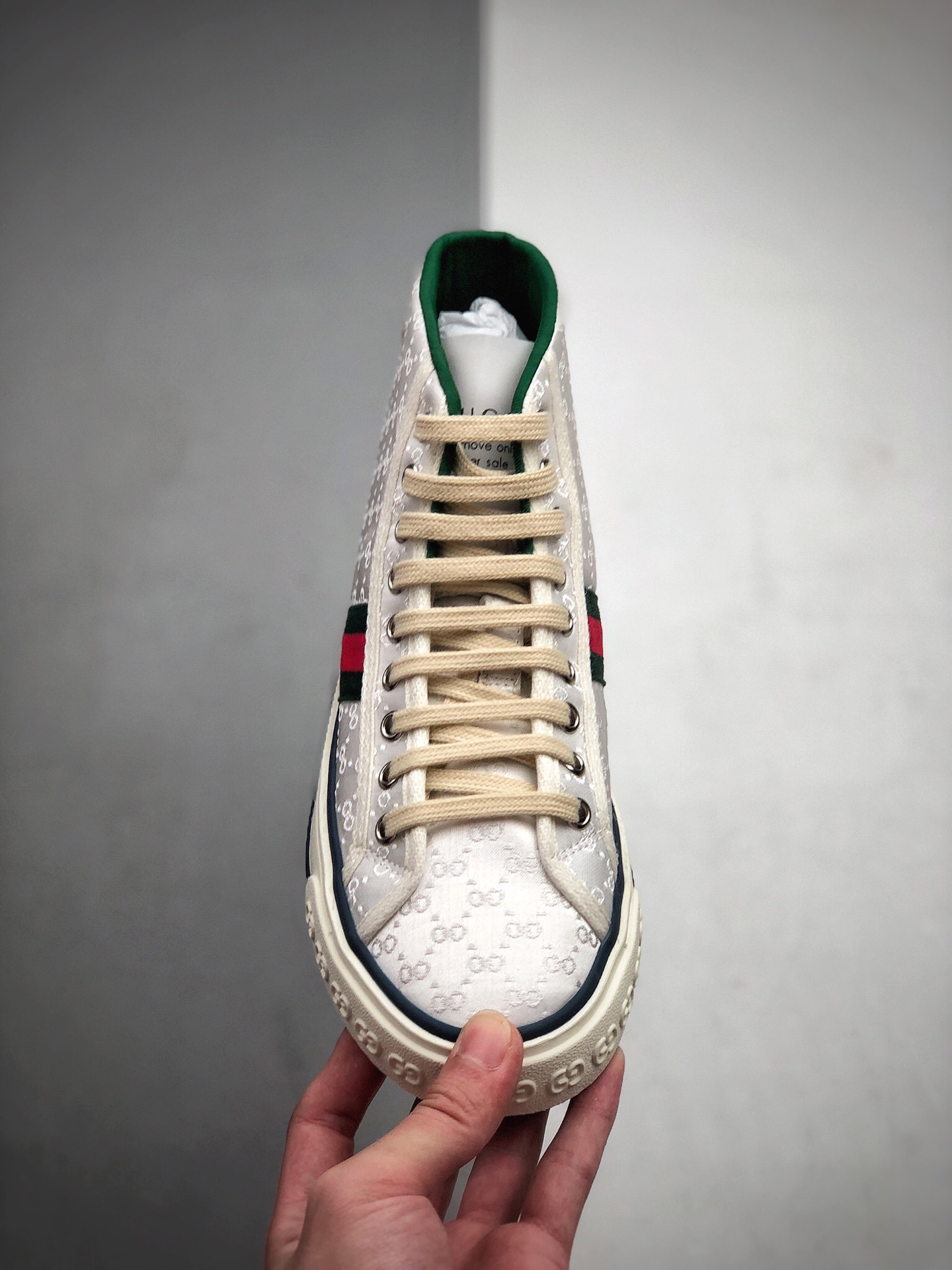 430 GUCCI Tennis 1977 Print Sneaker  充正版本