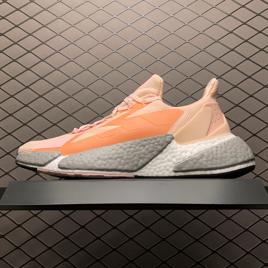 250 Adidas 阿迪达斯 X9000L4 Boost 爆米花中底跑鞋 FW8407