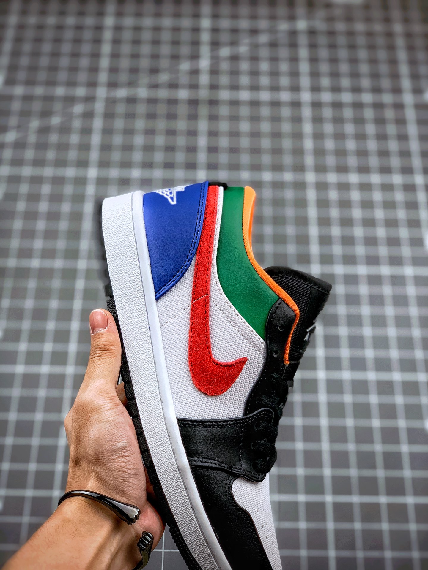 200 Air Jordan 1 Low 彩色拼接 乔1 低帮休闲板鞋 CZ4776-101