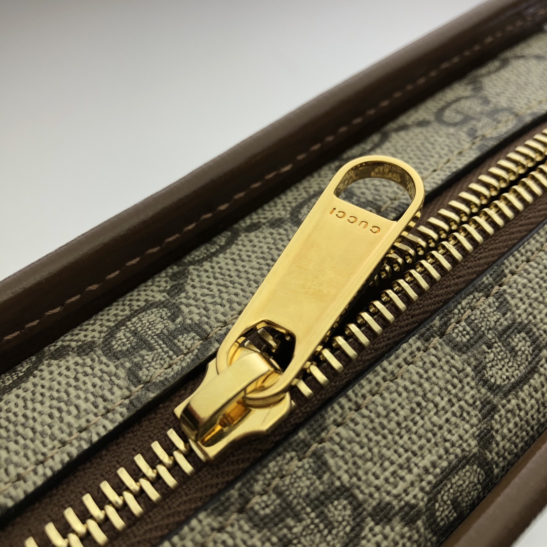 GUCCI古驰饰互扣式双G旅行包625764