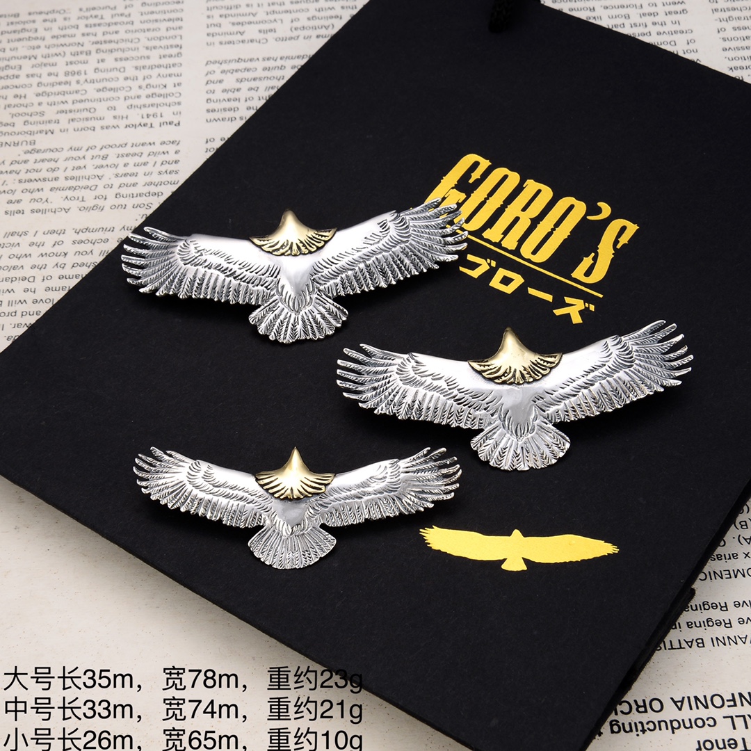 NO:100979,Goro Takahashi Eagle series, single wear, chain look good, same style for men and women, single piece for Takahashi19860909高桥吾郎 老鹰系列,单戴,配链都好看,男女同款,高桥单件,Jewelry