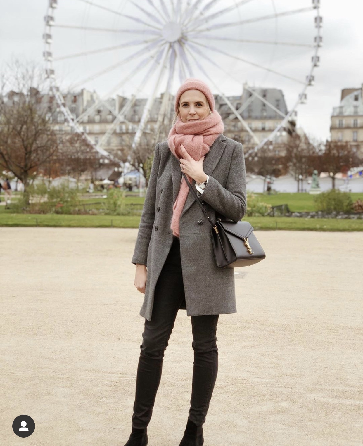 Saint Laurent Ysl CASSANDRA鱼子酱纹手拎包 578000黑色