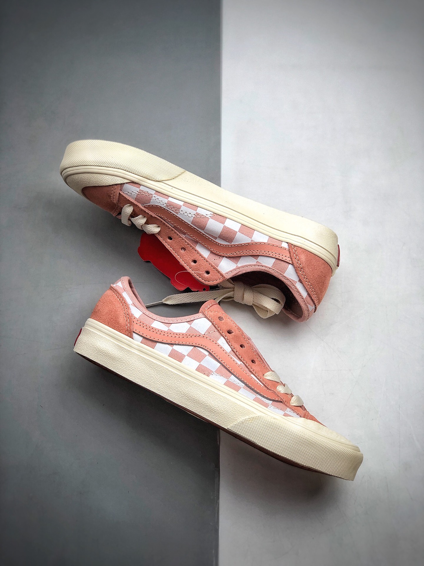 150  Vans Style 36 Cecon SF 小红书爆款橘粉棋盘格