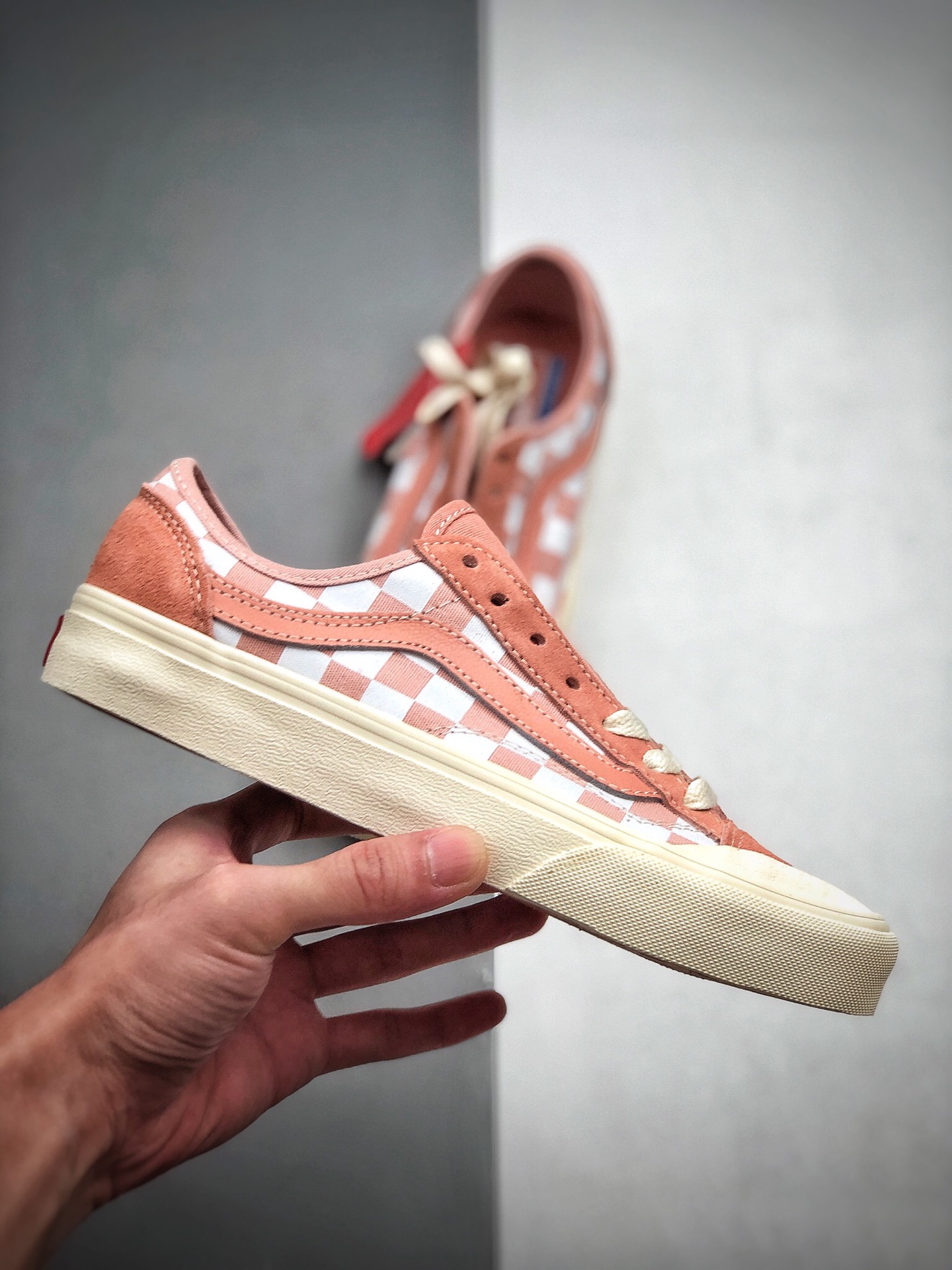 150  Vans Style 36 Cecon SF 小红书爆款橘粉棋盘格