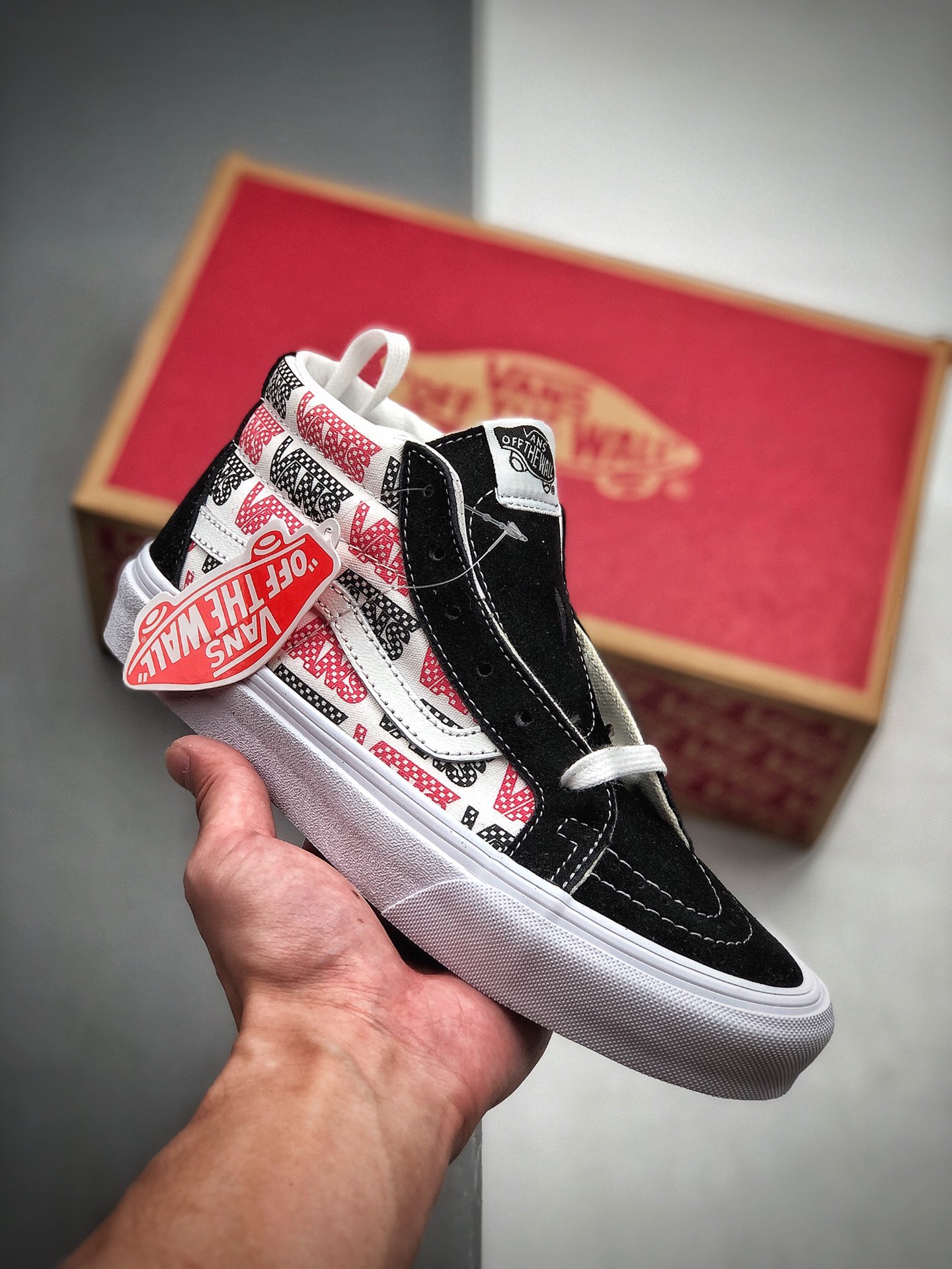 160 万斯大标题VANS范斯SK8-Mid Reissue中帮彩色LOGO男女休闲板鞋VN0A391F2BQ