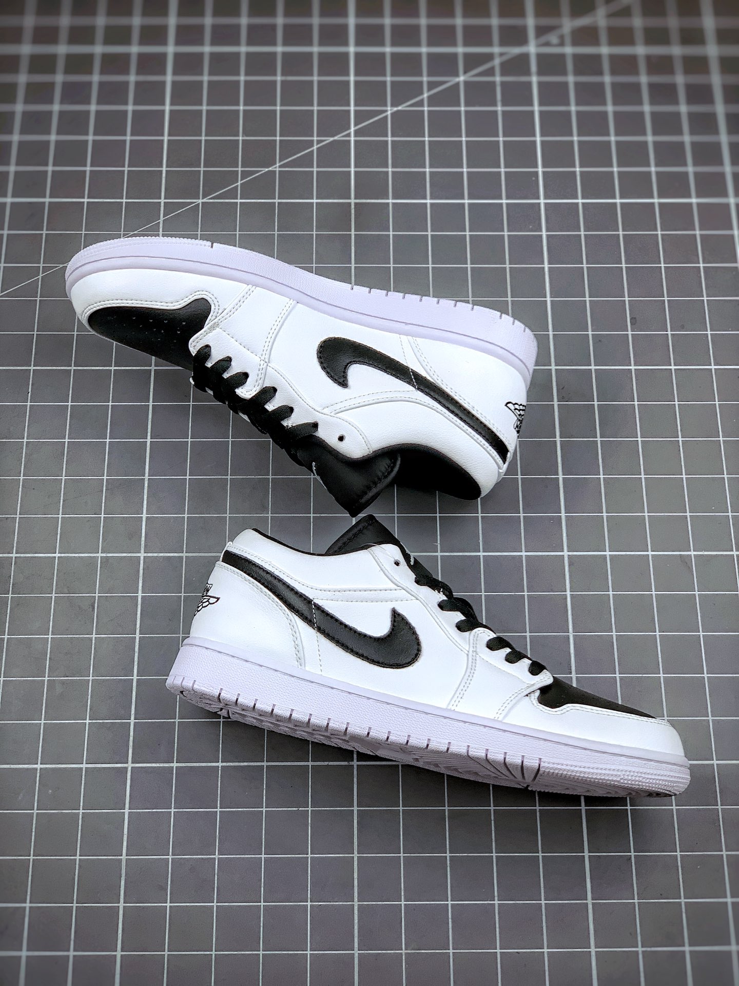 200  Air Jordan 1 Low 黑白熊猫 AJ1乔1低帮休闲板鞋