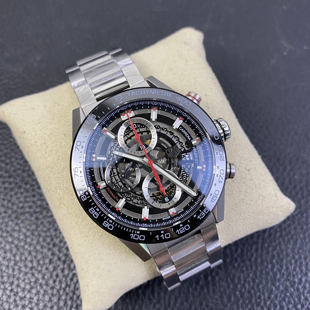 [TAG Heuer Watches]XF TAG Heuer Carrera 01 Chronograph Hollow Plate Diameter 4
