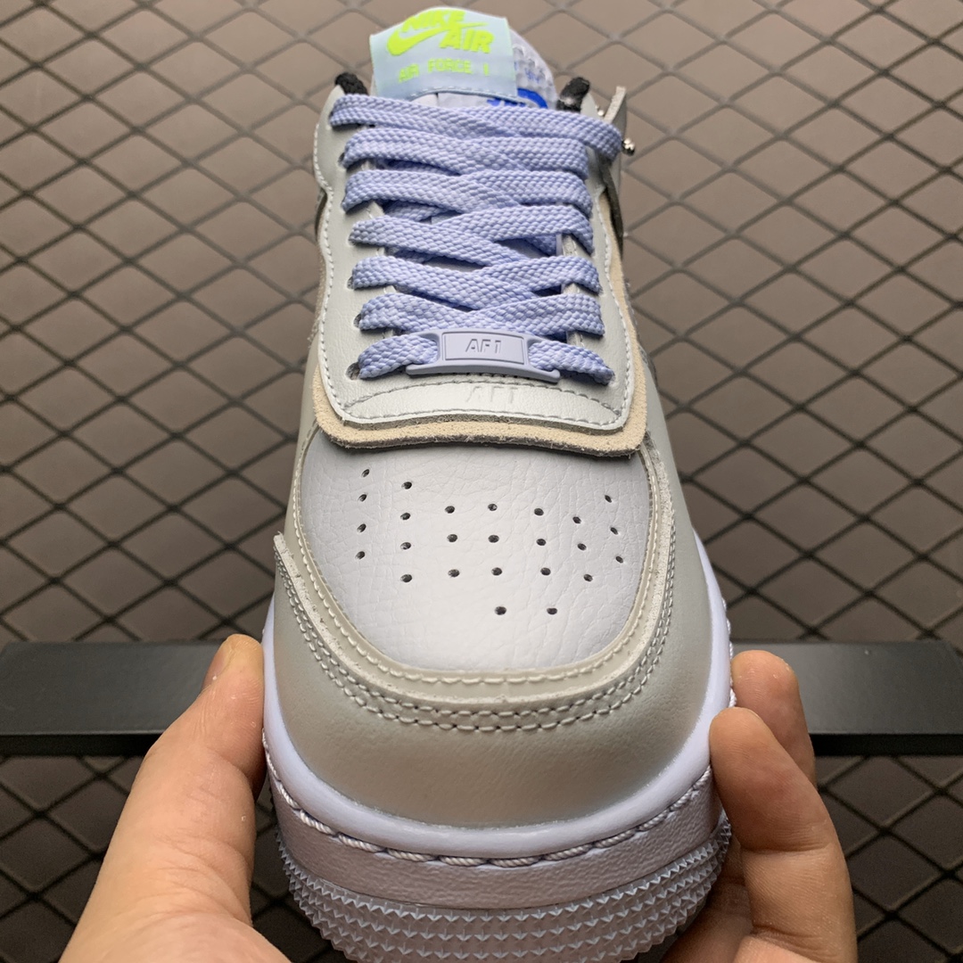200 Nike Air Force 1 Shadow 解构系列空军一号低帮运动休闲板鞋 CV3027-001