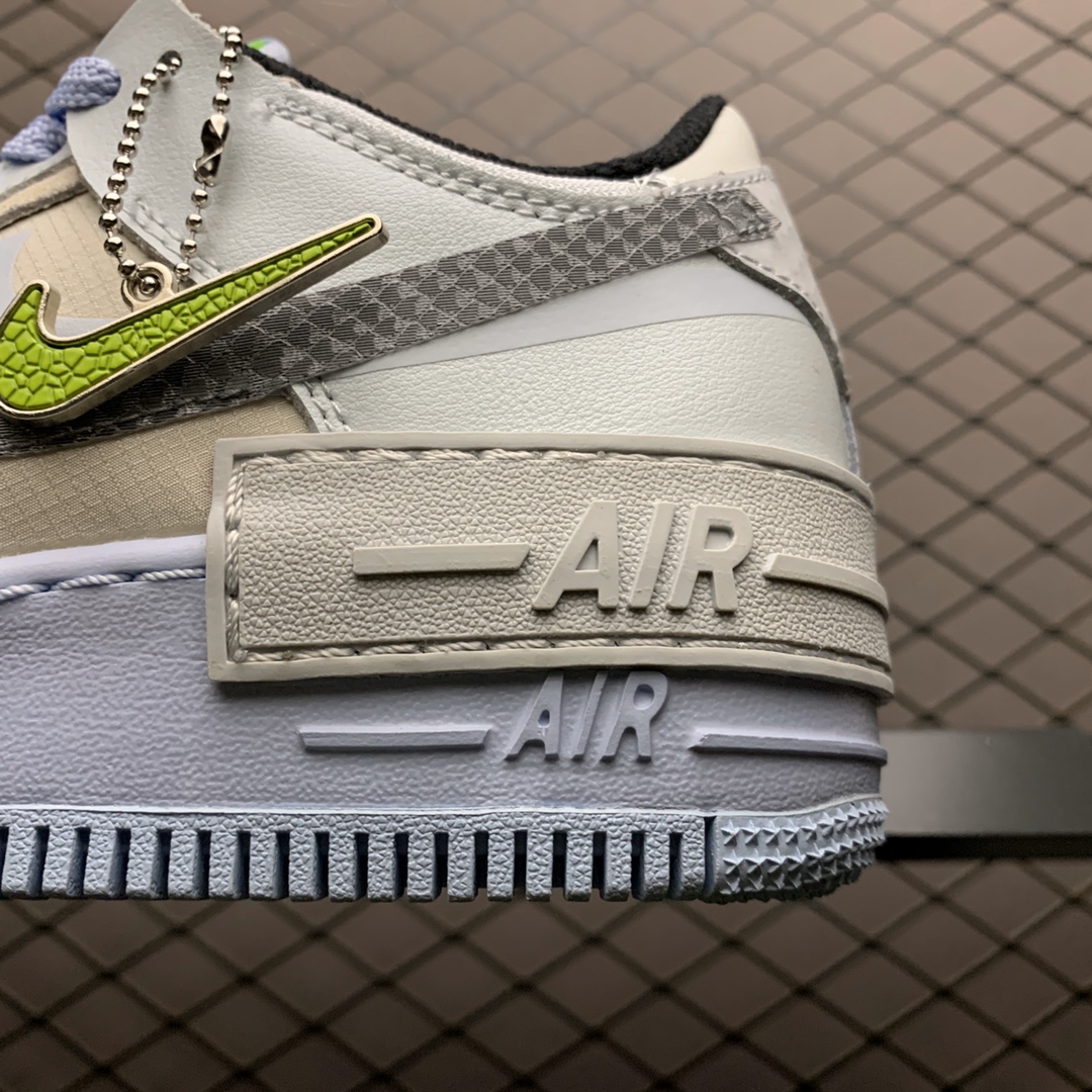 200 Nike Air Force 1 Shadow 解构系列空军一号低帮运动休闲板鞋 CV3027-001