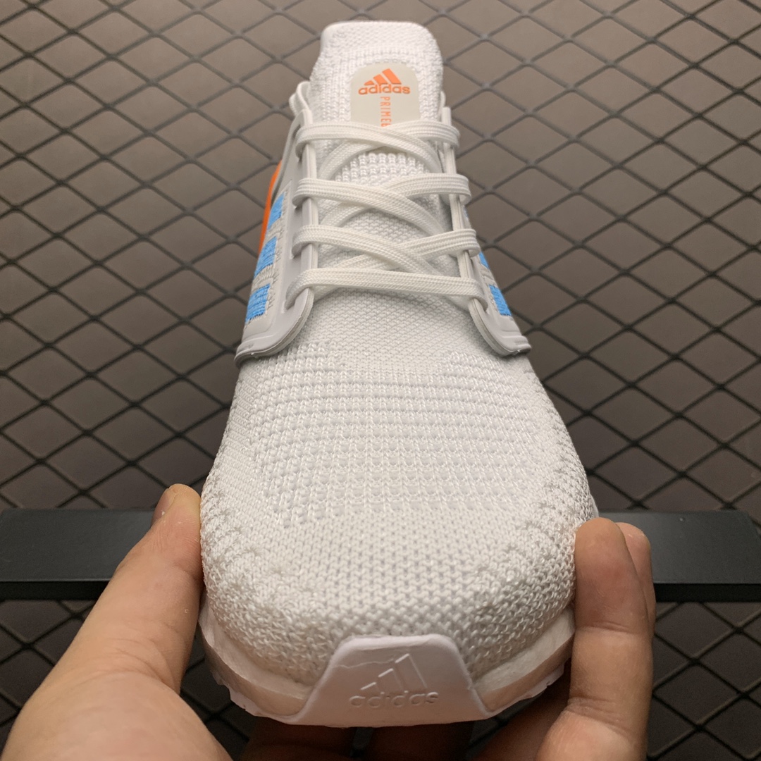 180 Adidas 阿迪达斯 Ultra Boost 20 爆米花中底休闲跑步鞋 EG0768