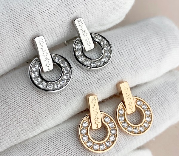 Bvlgari Jewelry Earring CNC Process 925 Silver