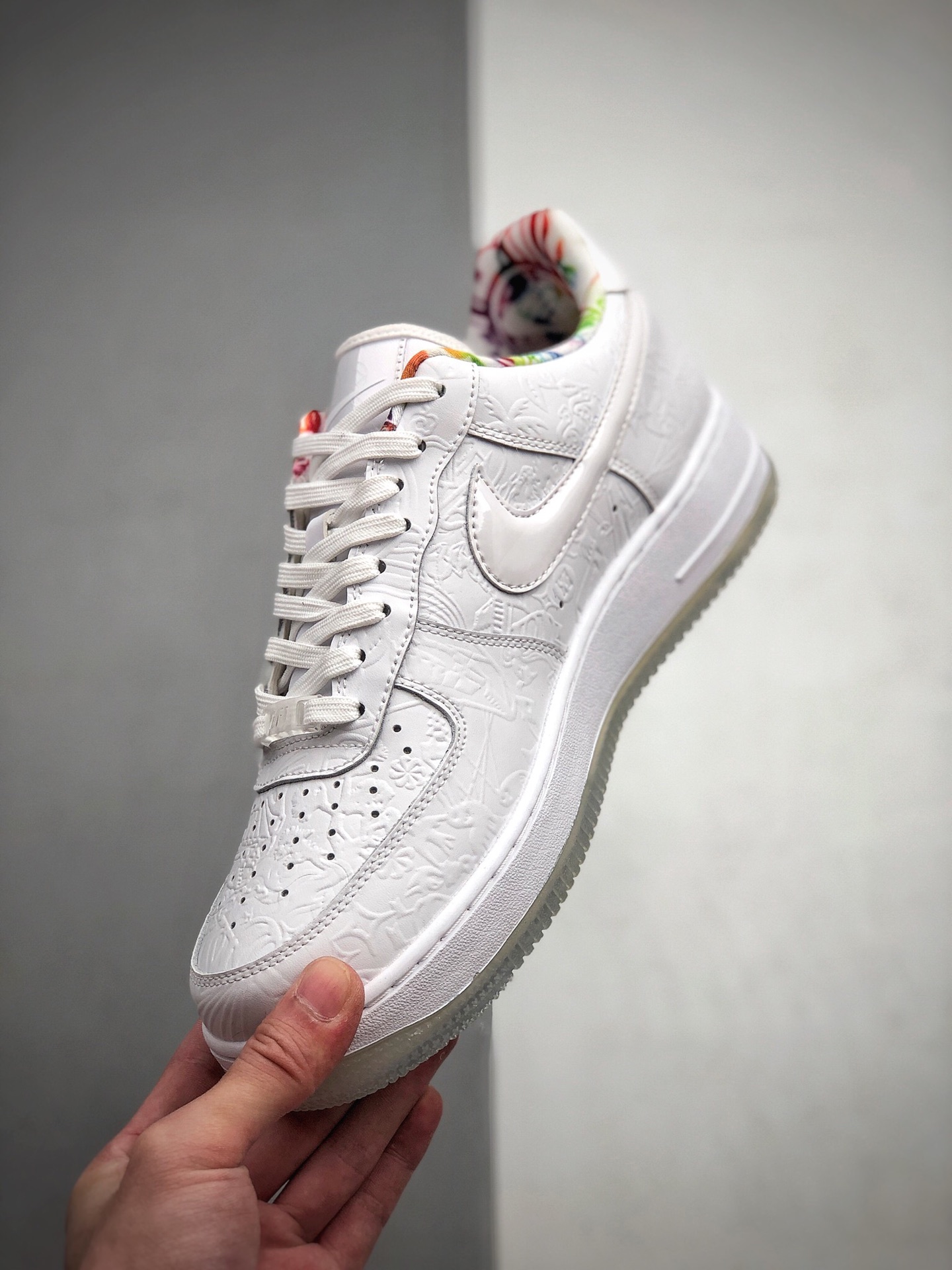 200  耐克Nike Air Force 1 Low”Chinese New Year” 空军 皮革白彩剪纸 CU8870-117