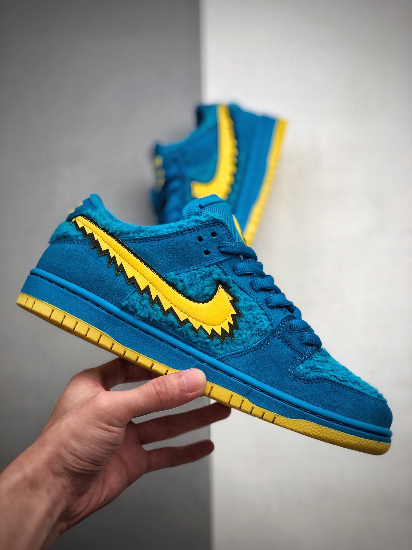 360 SB板鞋 五只熊 跳舞小熊 毛茸茸 蓝色 小熊 “熊毛”NIKE SB DUNK LOW PRO QS CJ5378 400