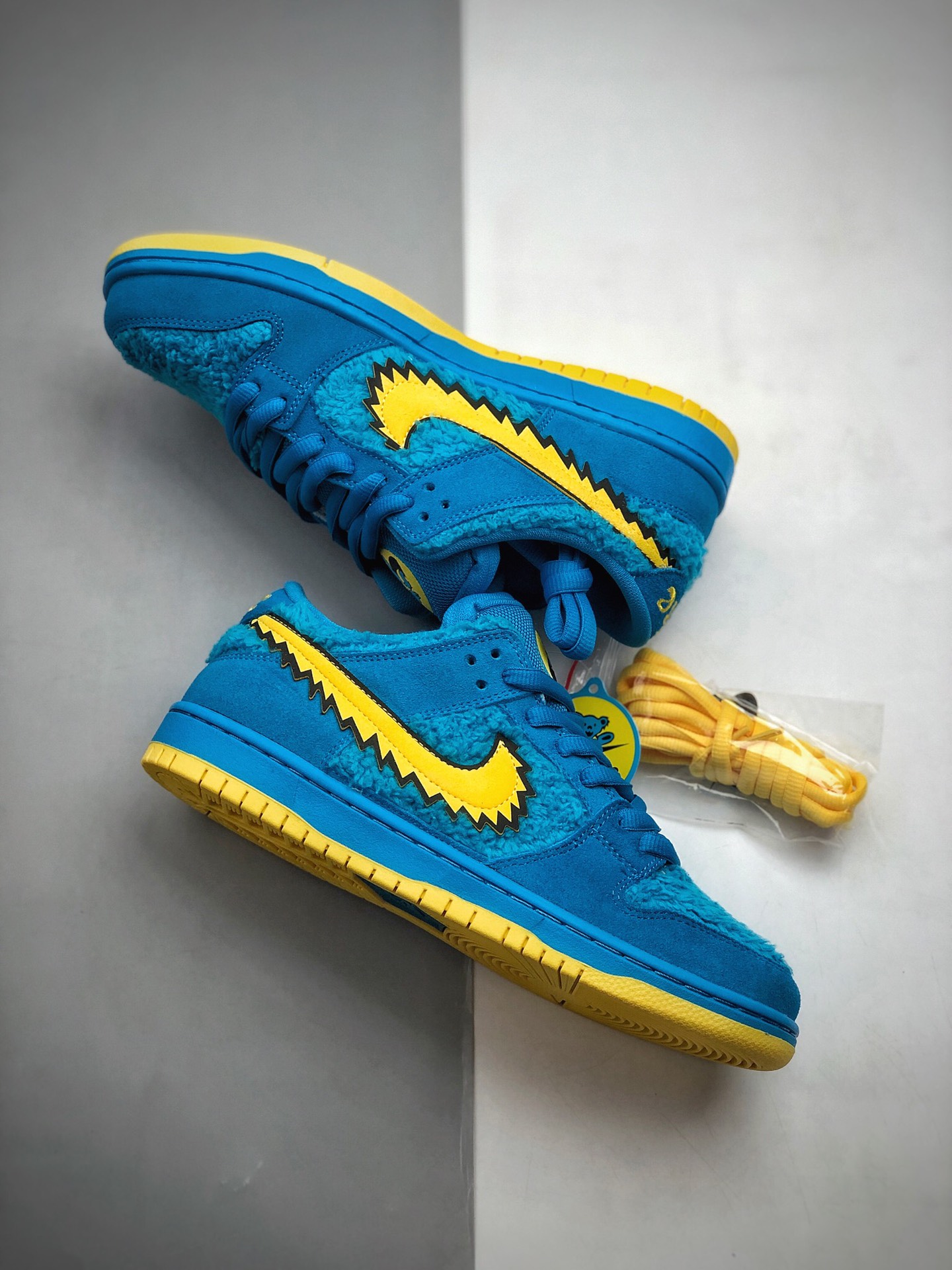360 SB板鞋 五只熊 跳舞小熊 毛茸茸 蓝色 小熊 “熊毛”NIKE SB DUNK LOW PRO QS CJ5378 400