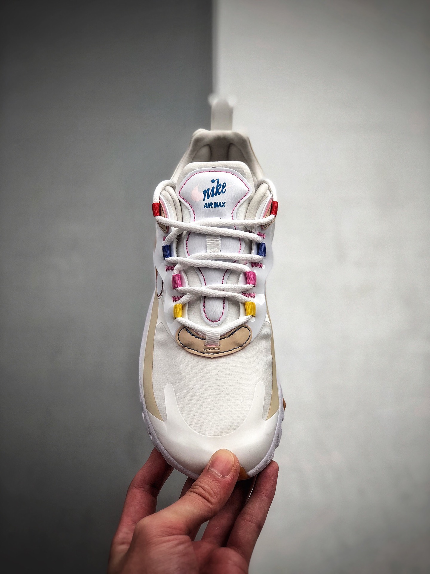 200  耐克 Nike React Air Max 270 React LA Edition 白咖 CQ0208-101