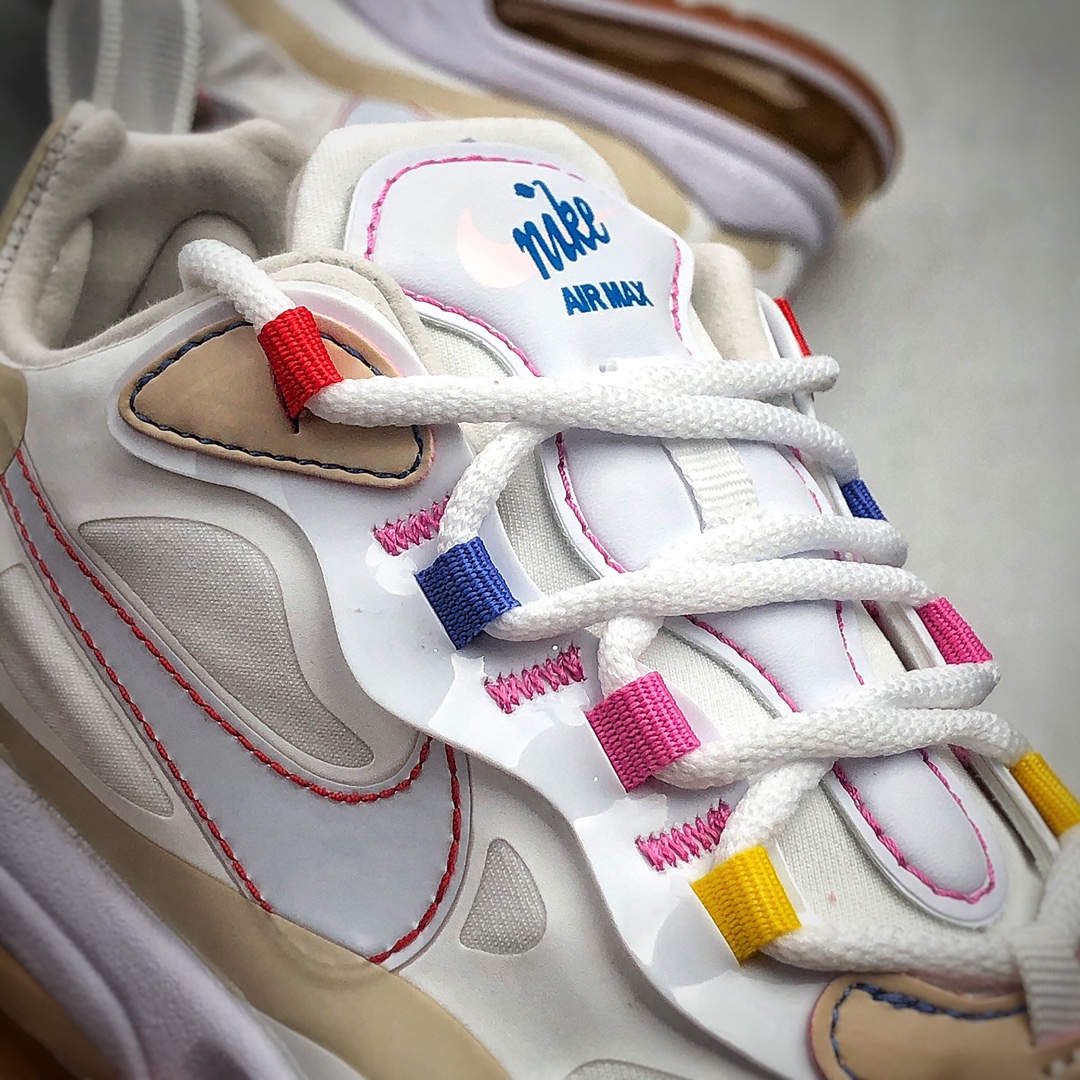 200  耐克 Nike React Air Max 270 React LA Edition 白咖 CQ0208-101