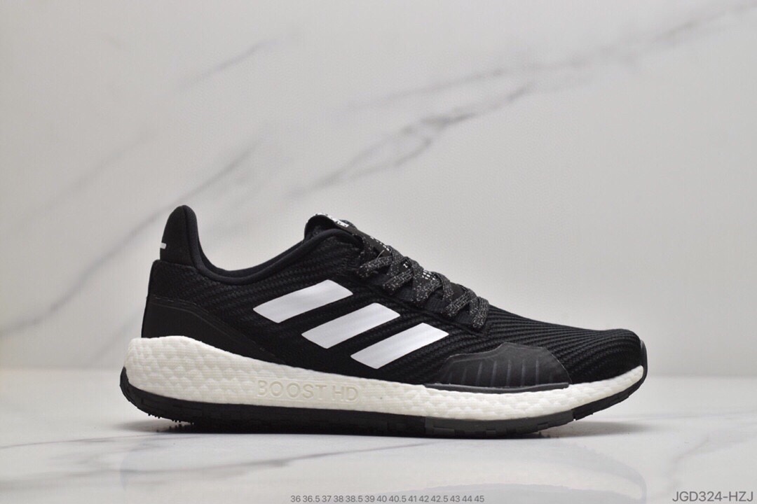 180 公司级 Adidas Pulse Boost hd Wnte U 复古休闲百搭运动跑鞋EH1473