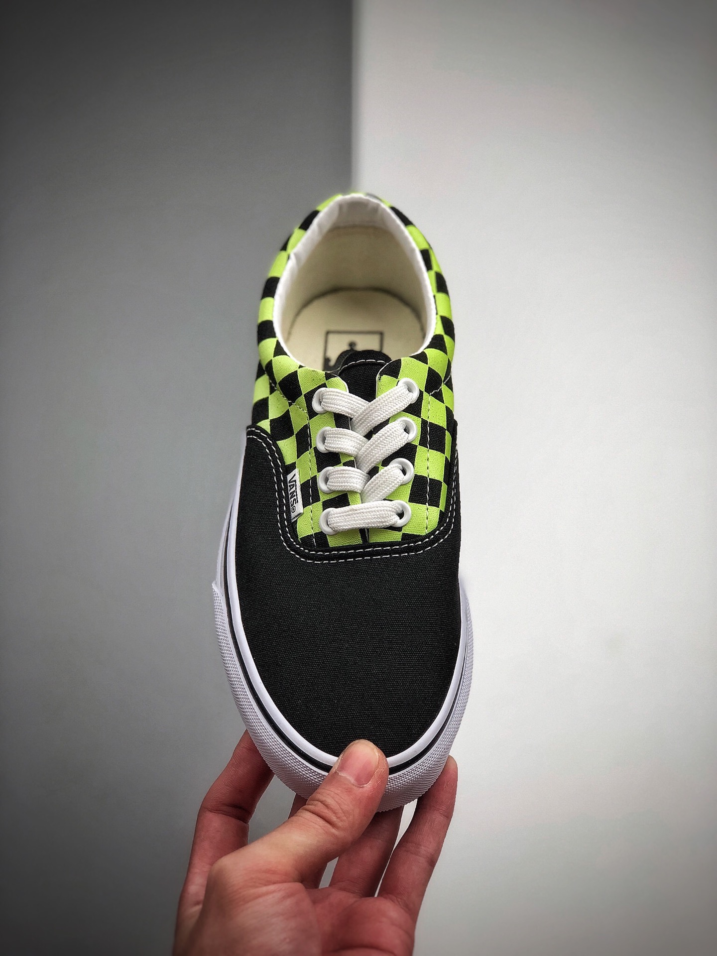 140   Vans Era 95 x BMX 联名 万斯 点赞系列 大拇指棋盘格 联名款 低帮硫化板鞋 米白 VN0A4BV4V3H 白蓝 VN0A4BV4V3X 黑绿 VN0A4BV4V3W