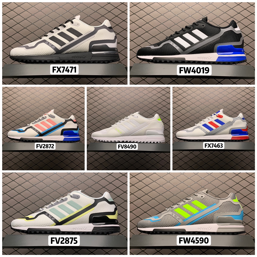 180 Adidas 阿迪达斯 Original ZX 750 HE 网面透气休闲跑步鞋 FX7471