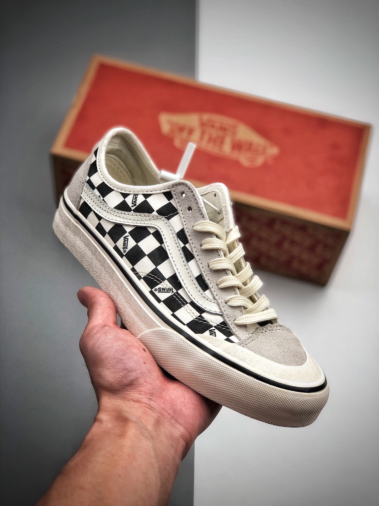 150  Vans Style 36 Cecon SF 小红书爆款原色棋盘格