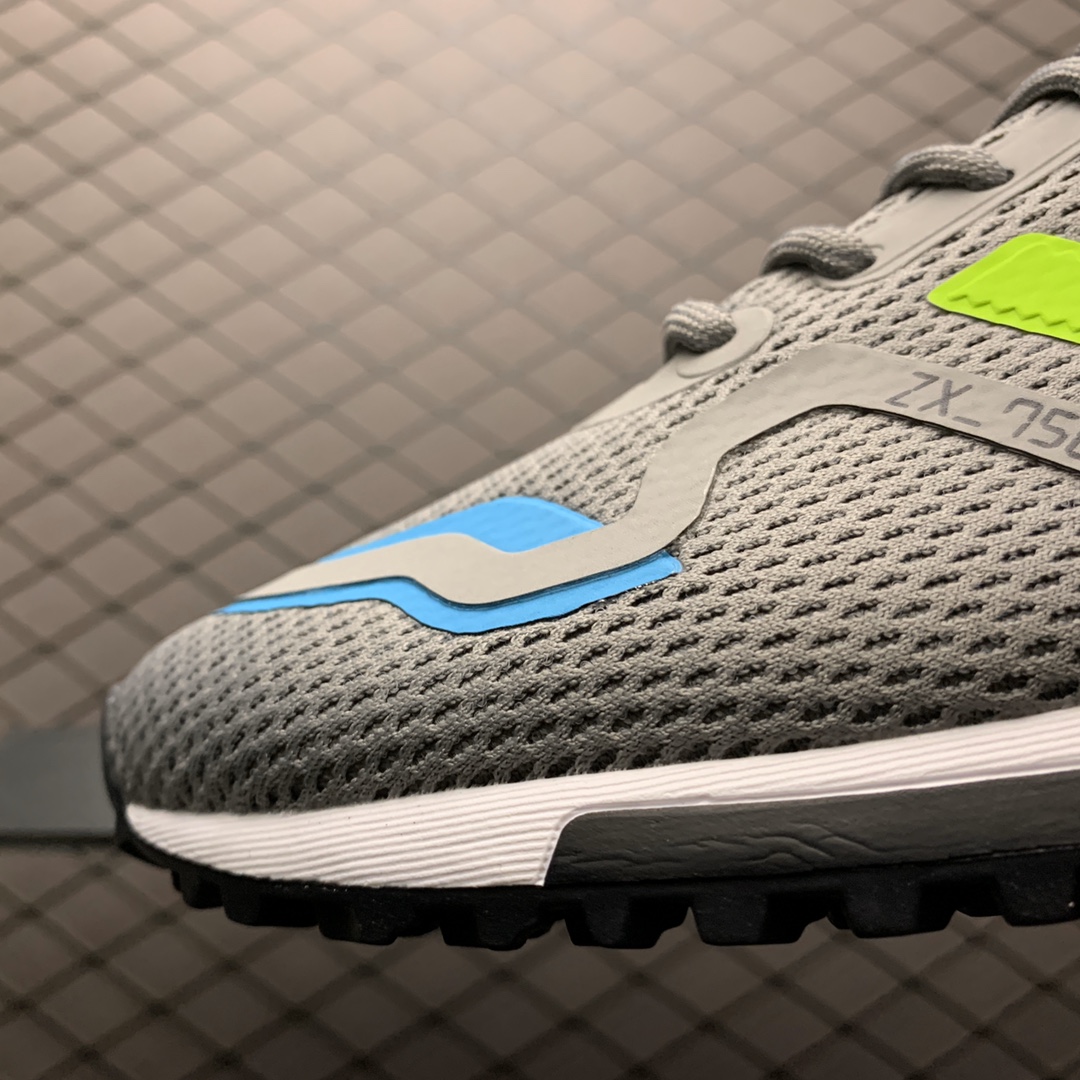 180 Adidas Original ZX 750 HE 网面透气休闲跑步鞋 FW4590