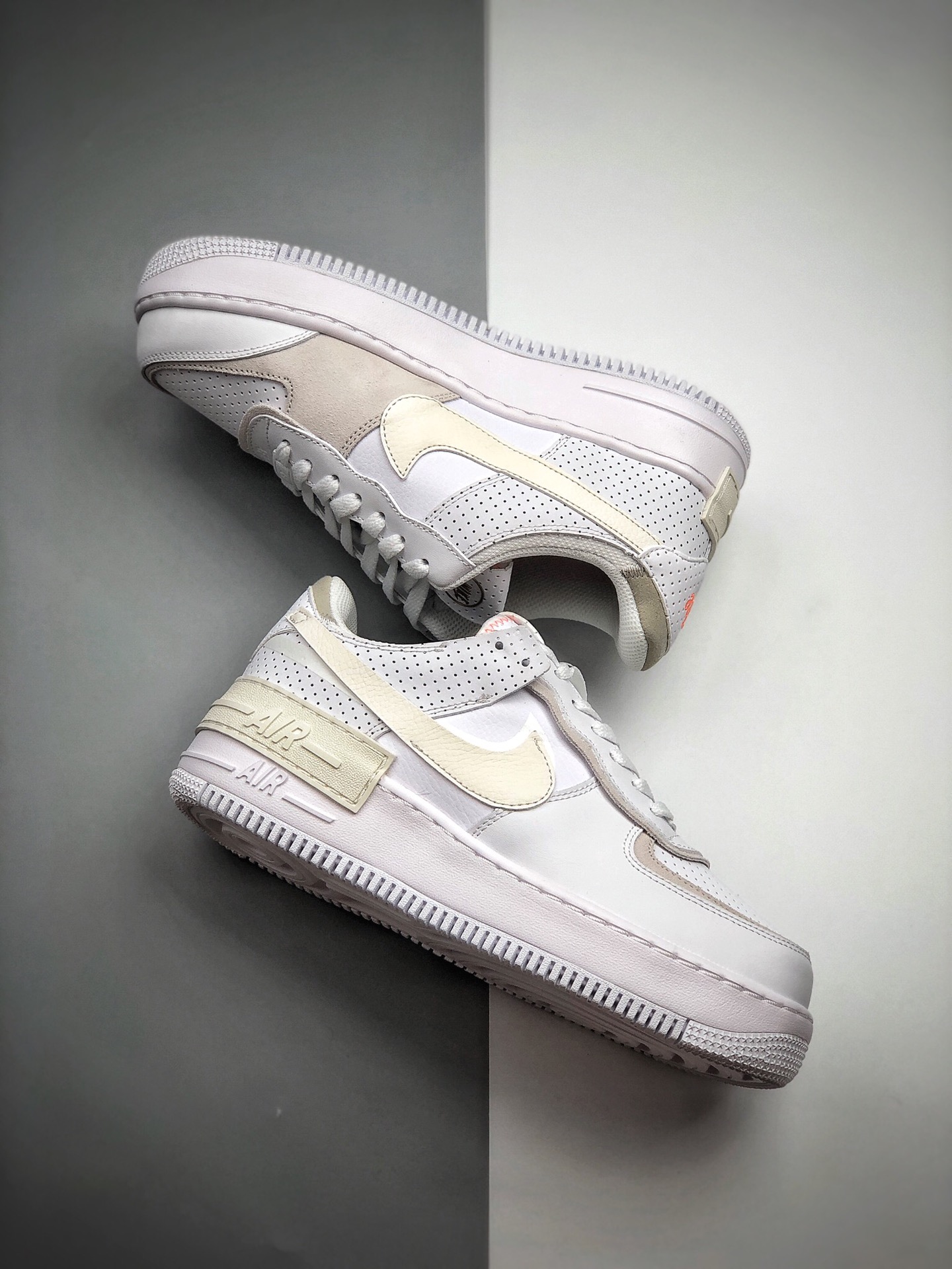 200 公司级Nike Air Force 1 Shadow 新配色马卡龙出货 CZ8107-100