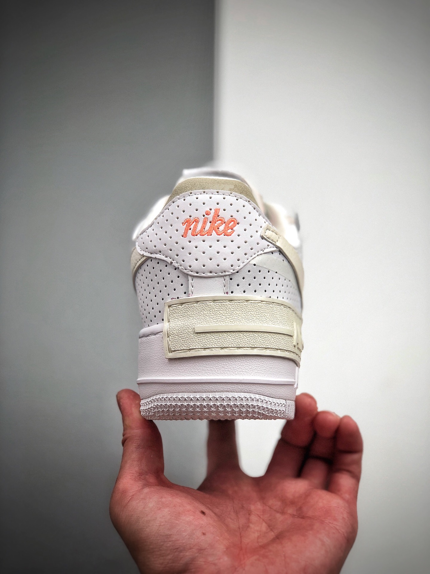 200 公司级Nike Air Force 1 Shadow 新配色马卡龙出货 CZ8107-100
