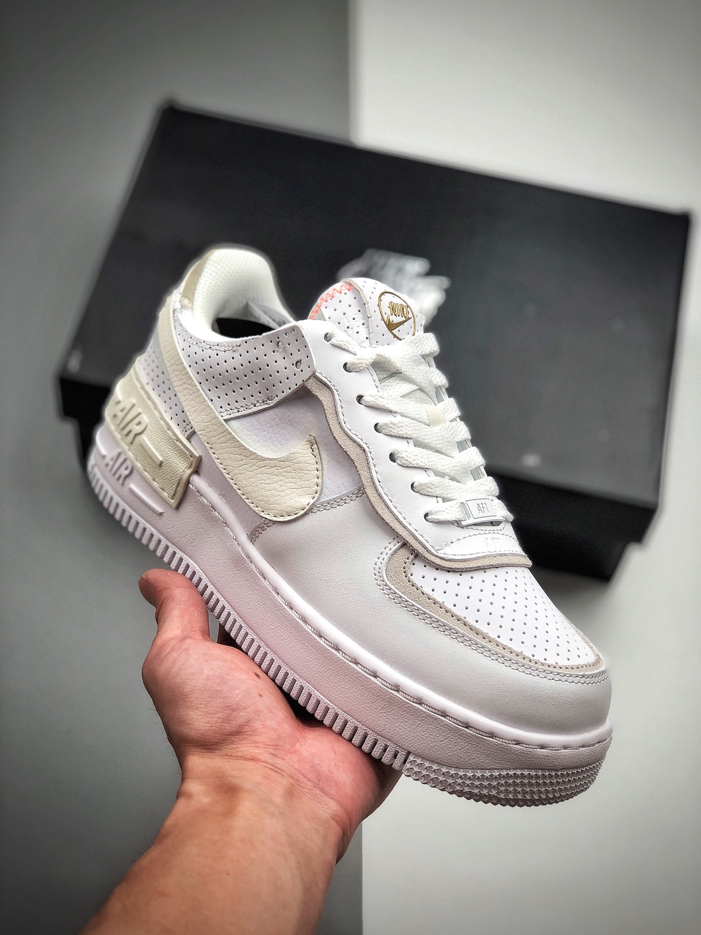 200 公司级Nike Air Force 1 Shadow 新配色马卡龙出货 CZ8107-100