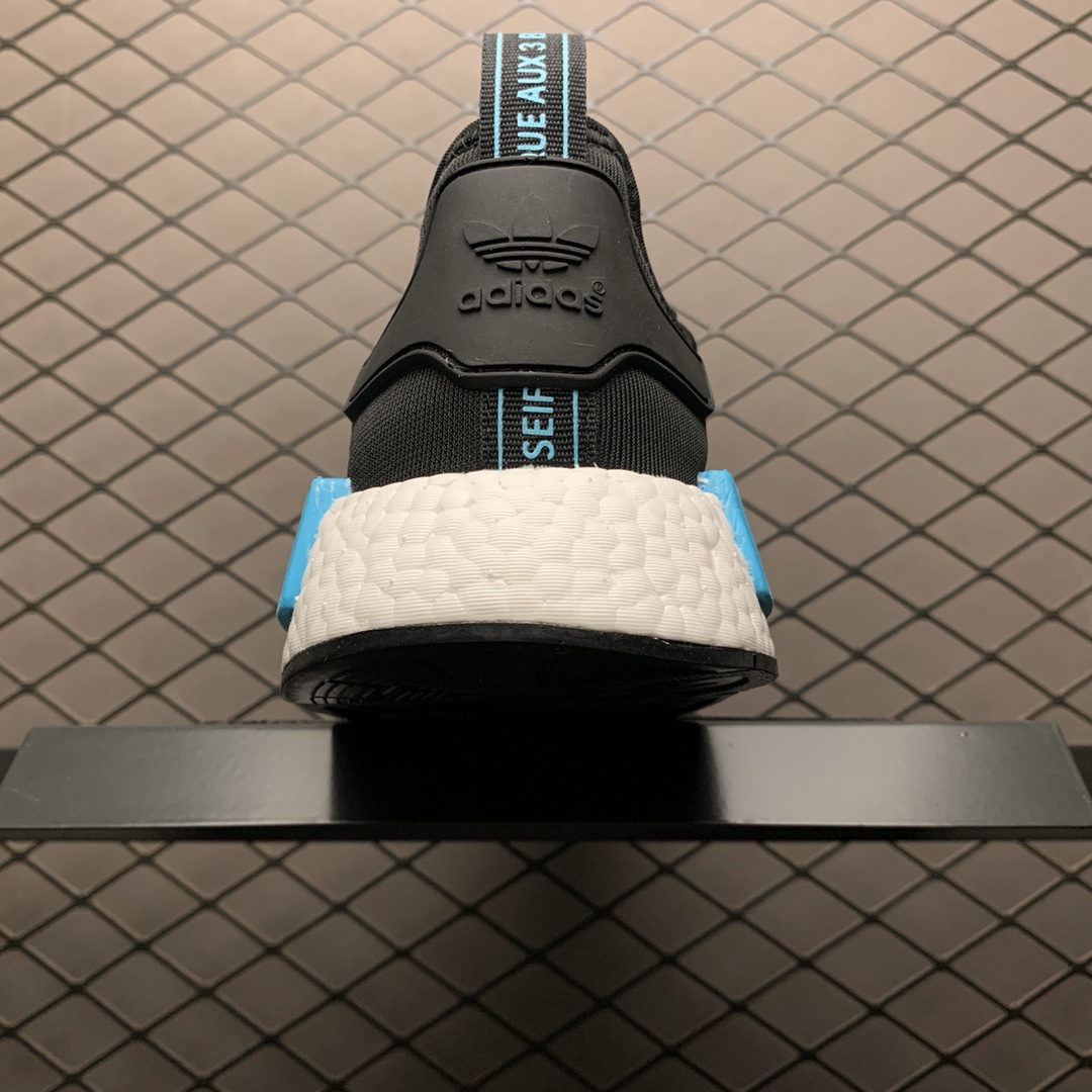 200 Adidas 阿迪达斯 NMD Boost 爆米花超弹中底 FW4365 针织网面休闲跑步鞋