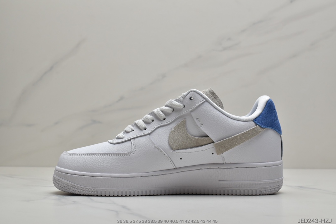 150 公司级 Air FORCE 1 Lx 空军解构鞋款整体以最经典的纯白 Air Force 1 为设计蓝本BV0740-100