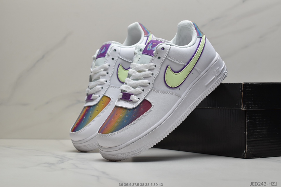 150 公司级 耐克Nike Air Force 1 “Easter 2020”彩蛋复活节 空军一号 低帮 货号：CW0367-100