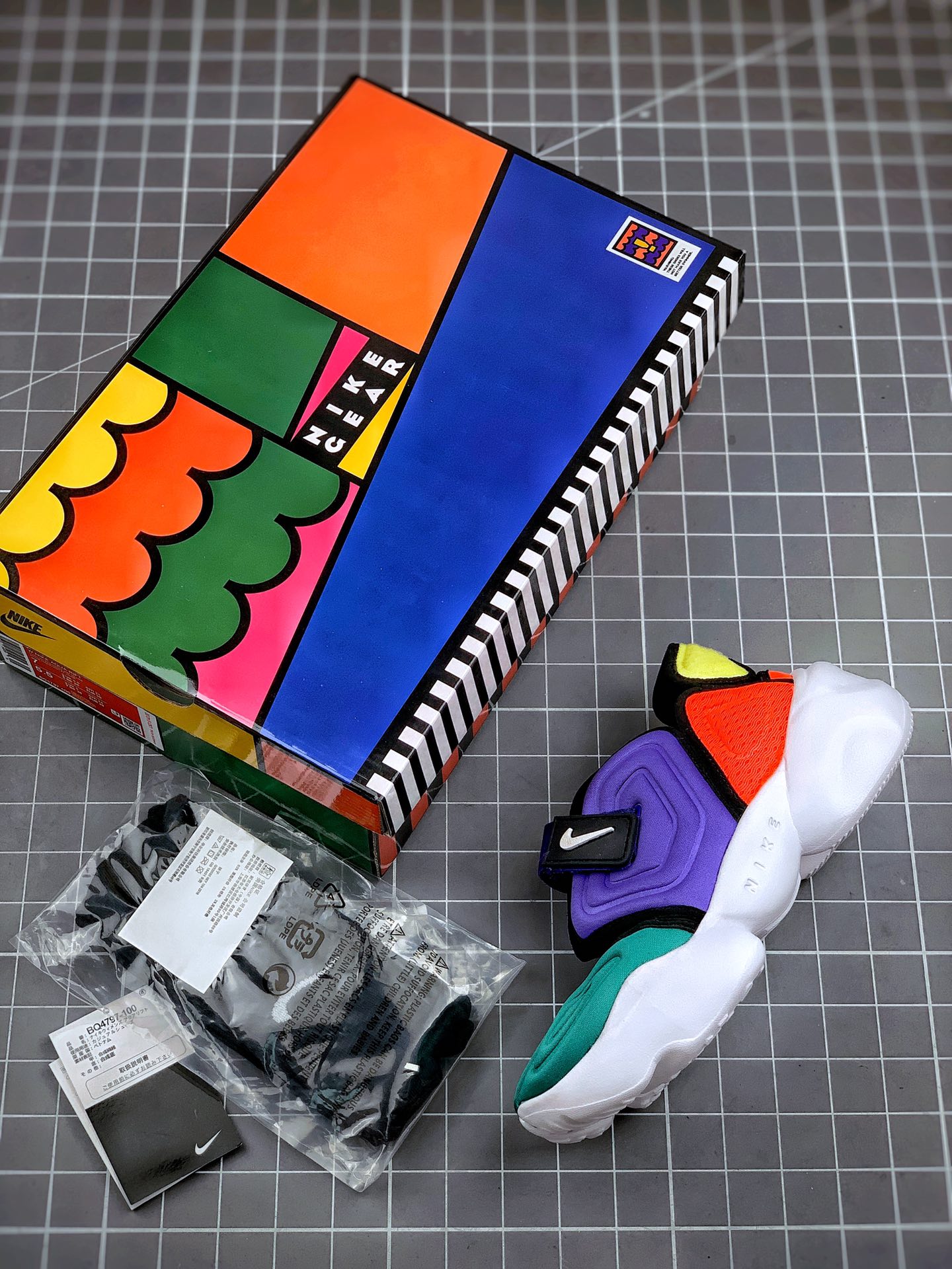 200 Nike Aqua Rift “Summit White” 权志龙推荐分趾鞋 网红老爹鞋 BQ4797-400