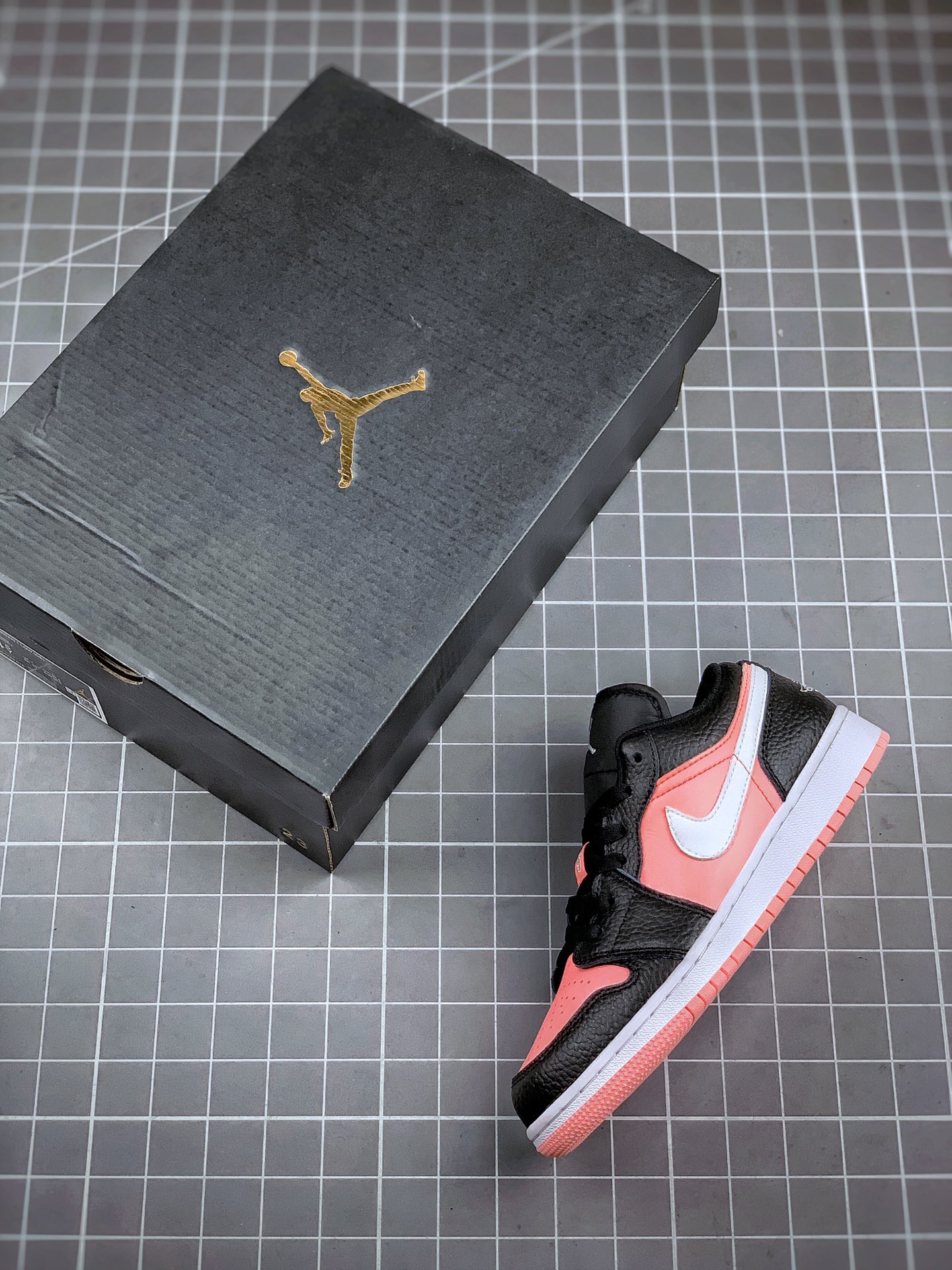 200 Air Jordan 1 Low 樱花粉 AJ1乔1低帮休闲板鞋  554723-016