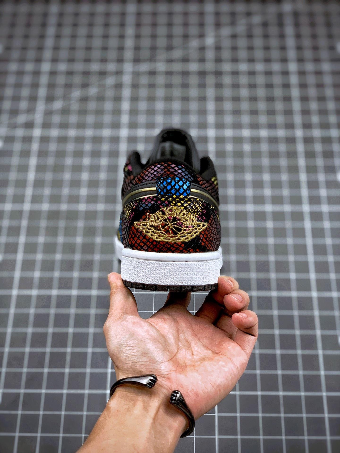 200 Air Jordan 1 Low 黄金蛇纹 AJ1乔1低帮休闲板鞋 CW5580-001