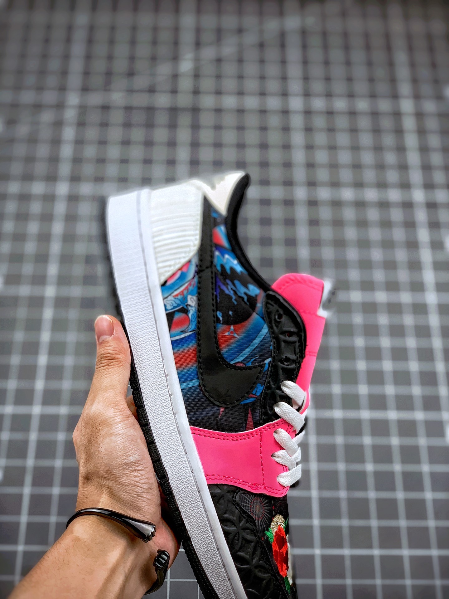 200 Air Jordan 1 Low ”CNY” 百家衣 AJ1乔1低帮休闲板鞋 CW0418-006