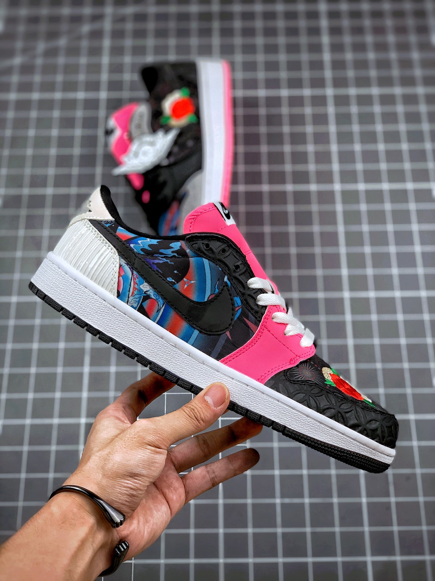 200 Air Jordan 1 Low ”CNY” 百家衣 AJ1乔1低帮休闲板鞋 CW0418-006